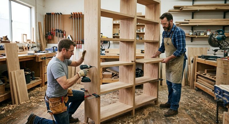 Built In Furniture Construction in Durham, NC
